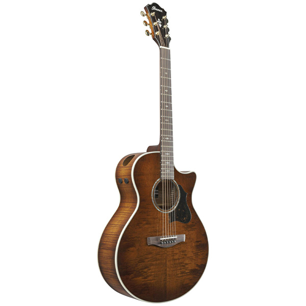 Ibanez AE340FMH-MHS Elektro Akustik Gitar